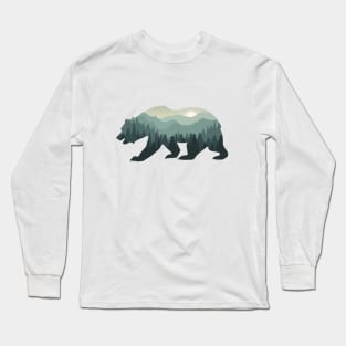 mountain bear Long Sleeve T-Shirt